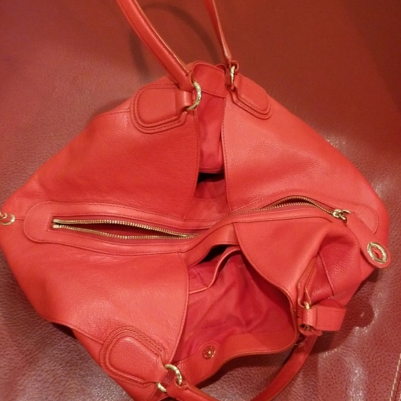 Beautiful ❤️ Red Coach Bag - Picture 4 of 7